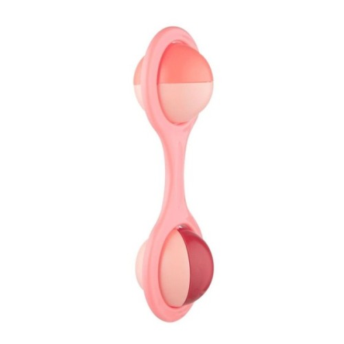 Брязкальце Canpol Штанга з рухомими елементами рожевий (56/153_pin)