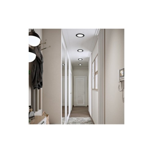 Світильник Eurolamp LED 9W 4000K (LED-DLR-9/4(new)(black))