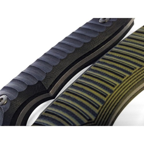 Ніж Maserin Leo, N690, G10, чорний (919/G10N)