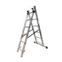 Драбина GTM 3-секції, розкладна, 3*6сх. 1,64-3,26м (KME306)