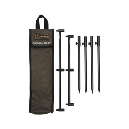Буз-бар Prologic Avenger 3 Rod Buzz Bar Kit & Carrycase 20-34cm 0.537kg (1846.15.97)