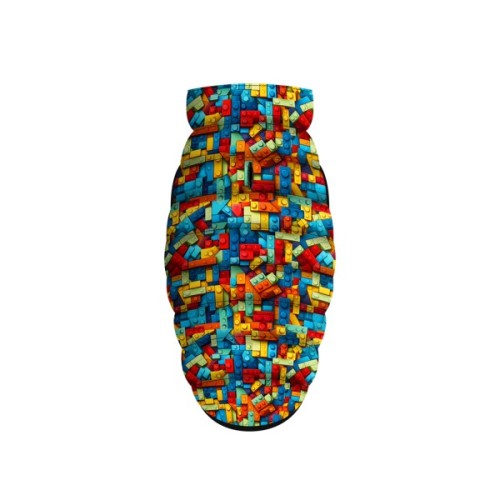 Курточка для тварин WAUDOG Clothes Блоки S 40 (406-4056)