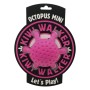 Іграшка для собак Kiwi Walker Восьминіг 13 см рожева (8596075002794)