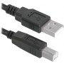 Кабель для принтера USB 2.0 AM/BM 5.0m USB04-17 Defender (83765)