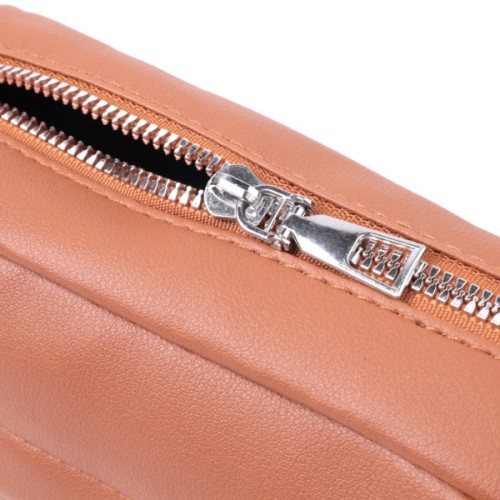 Сумка Vintage Жіноча крос-боді з монетницею з екошкіри Руда (22795)