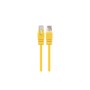 Патч-корд 3м UTP cat 6 CCA yellow Cablexpert (PP6U-3M/Y)