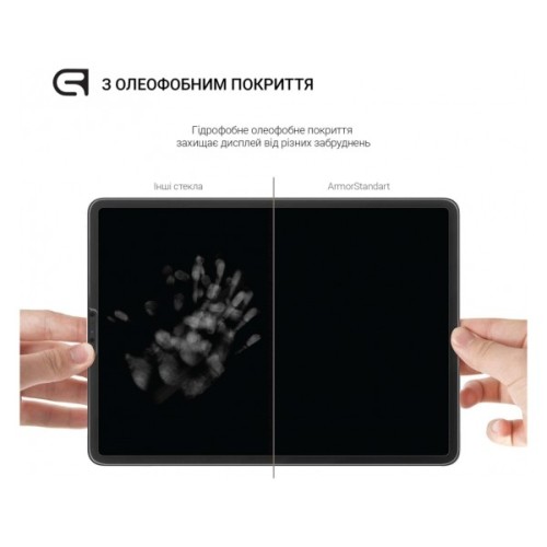 Скло захисне Armorstandart Glass.CR Samsung Galaxy Tab S10 Lite/S10 FE/S9 FE/S9 Clear (ARM69745)