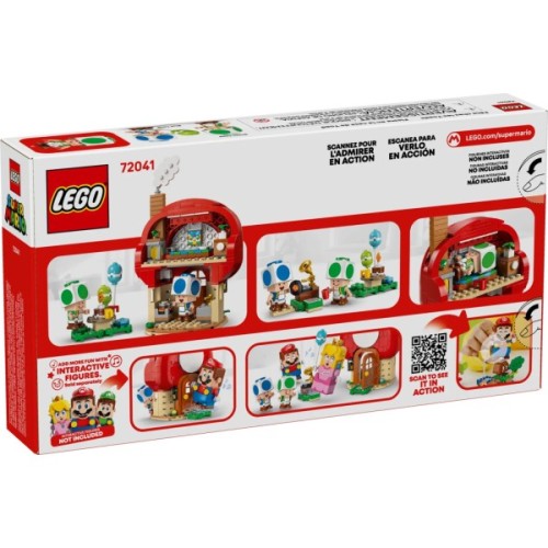 Конструктор LEGO Super Mario Вечірка в будинку Toad (72041)
