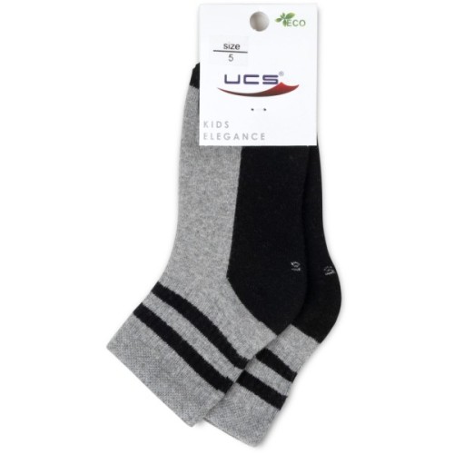 Шкарпетки дитячі UCS Socks махрові (M1C0101-2114-5-gray)