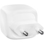 Зарядний пристрій Belkin 2xUSB-C PD50W GaN PPS white (WCH019KQWH)