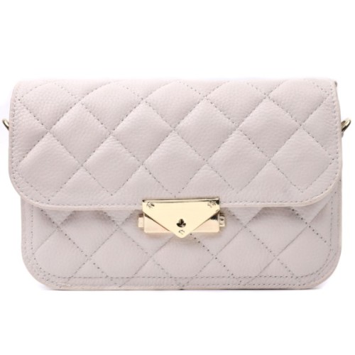 Сумка Vintage З натуральної шкіри Біла (22672)