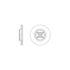 Гальмівний диск HI-Q SD3012