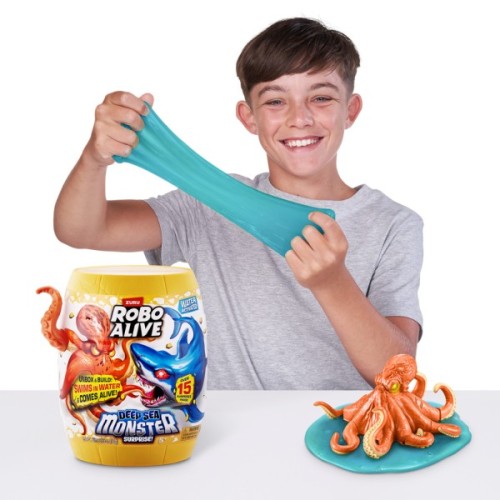 Інтерактивна іграшка Pets & Robo Alive сюрприз Глибоководний сюрприз. Восьминіг (71155B)