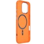 Чохол до мобільного телефона Armorstandart LikeCarbon2 SE MagCase Apple iPhone 17 Kevlar Orange Rose Gold (ARM89167)