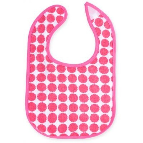 Слинявчик Luvable Friends 5 шт для девочек с надписями, розовый (2189-pink)