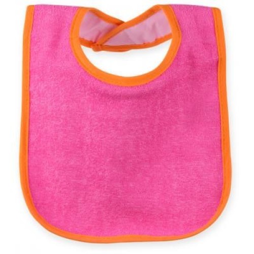 Слинявчик Luvable Friends 5 шт для девочек с надписями, розовый (2189-pink)