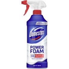 Піна для чищення ванн Domestos Power Foam Для чищення унітазу та ванної Арктична свіжість 435 мл (8720182796400)