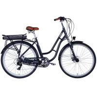Електровелосипед Dorozhnik 28" eCORAL DD FR рама-19" 48B 13А*г 500Вт 2026 темно-сірий (ELB-D-28-114)