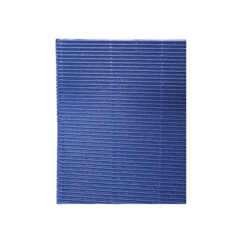 Кольоровий картон Maxi A4 Гофрокартон металізований 21х29,7 см синій (MX61909)