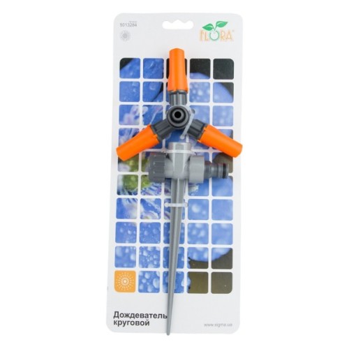 Зрошувач Flora круговий на металевому кілочку (ABS+AL) (5013284)