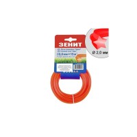 Жилка косильна Зеніт плетена "Зірка" 2,0 мм х 15 м (40120015)