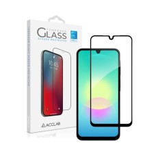 Скло захисне ACCLAB Full Glue ESD Samsung Galaxy A18 Black (1283126641107)