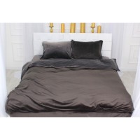 Постільна білизна MirSon Велюр Winter Frost 28-0005 + 28-0003 Anemone Velvet 160х220 (2200004009018)