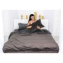 Постільна білизна MirSon Велюр Winter Frost 28-0005 + 28-0003 Anemone Velvet 160х220 (2200004009018)
