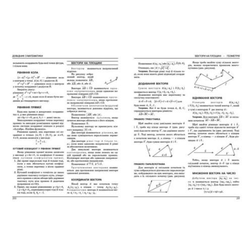 Навчальний довідник НМТ 2026. Математика. Довідник-практикум - М.Я. Забєлишинська, Ю.О. Захарійченко, В.В. Карпік Ранок (9786170999443)