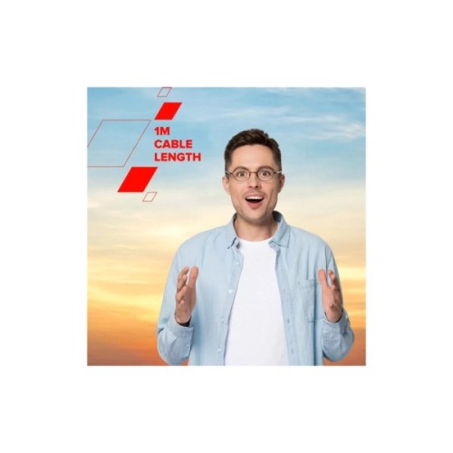 Дата кабель USB-C to USB-C 1.0m OnWire 60CL C-C 60W COLOR Braided 1m White Canyon (CND-CCAP60AB10W)