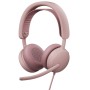 Навушники Logitech Zone Wired 2 USB Rose (981-001620)
