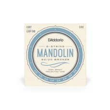 Струни для гітари D'Addario Mandolin 80/20 Bronze Light (10-34) (EJ62)