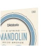 Струни для гітари D'Addario Mandolin 80/20 Bronze Light (10-34) (EJ62)