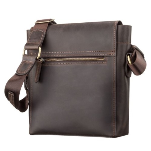 Сумка Shvigel Шкіряна Коричнева (11095)