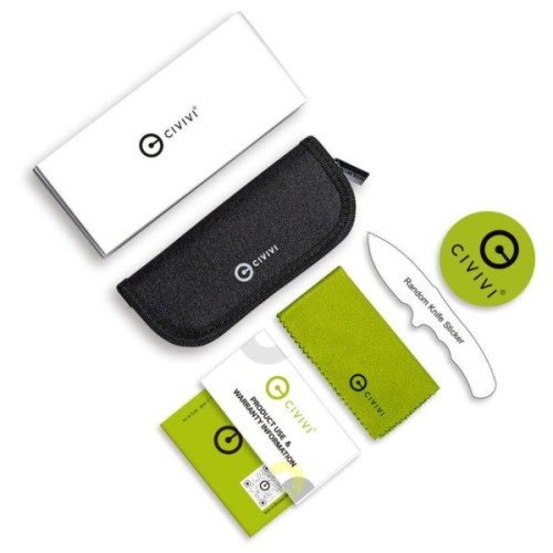 Ніж Civivi Chiro, Black G10, Satin (C23046-3)