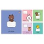 Зошит Yes Line Friends Stylish А5 12 аркушів коса лінія (767647)