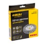 Щітка для електроінструменту Sigma дротяна дископодібна 125мм 22.2мм сталева кручена 9022121 (9022121)