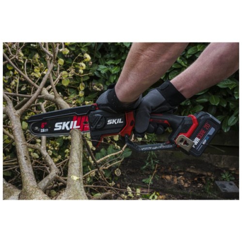 Ланцюгова пила Skil SKIL 0512 CA Li-Ion 20V, акумуляторна безщіткова, 2x2.5Ah (GS1E0512CA+BC1E3110A)