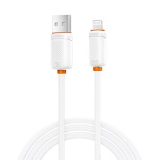 Дата кабель USB 2.0 AM to Lightning 1.0m 3A white XO (XO-CB-300UL-WH)