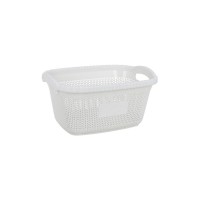 Кошик для білизни Violet House 1003 Віолетта White 28 л (1003 Виолетта W б/кр. 28 л)