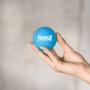 Масажний м'яч PowerPlay PP-4354 Silicone Lacrosse Ball (6.3см) Синій (PP-4354_Blue)