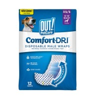 Підгузки для тварин OUT! Одноразові Comfort‑Dri XS/S 12 шт (0010279724699)