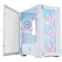 Корпус для ПК 1stPlayer T4-G-WH-4FS7-W