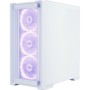 Корпус для ПК 1stPlayer T4-G-WH-4FS7-W