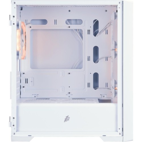 Корпус для ПК 1stPlayer T4-G-WH-4FS7-W