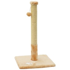 Дряпка (кігтеточка) для котів Природа Д01 стовпчик 67 см (бежева) (4820157402801)