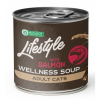 Консерви для котів Nature's Protection Lifestyle Adult cats Sterilised Soup Salmon 140 г (KIKNPLF63358)