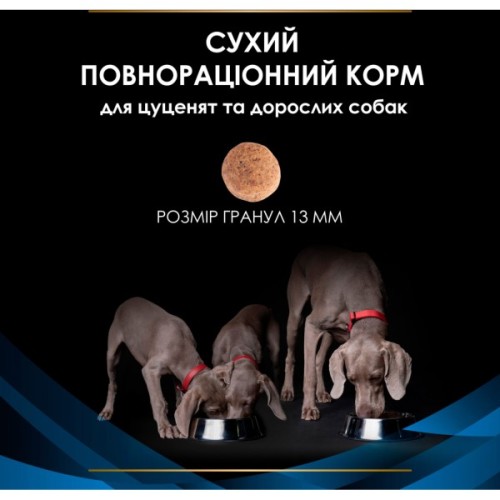 Сухий корм для собак Purina Pro Plan Veterinary Diets DRM Dermatosis Для підтримання функції шкіри при дерматозах та надмірному випадінні шерсті 3 кг (7613035156289)
