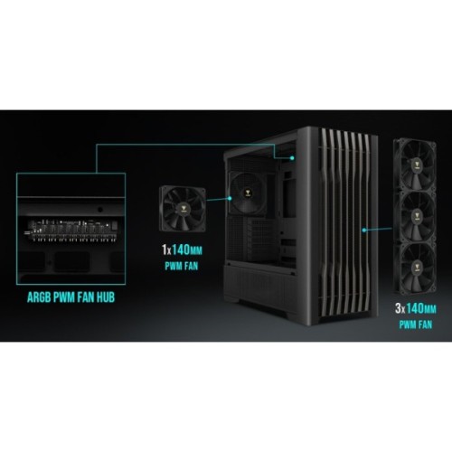 Корпус для ПК Gamdias ATHENA P3 (4711514501148)
