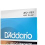 Струни для гітари D'Addario 80/20 Bronze Regular Light (12-53) (EJ11)